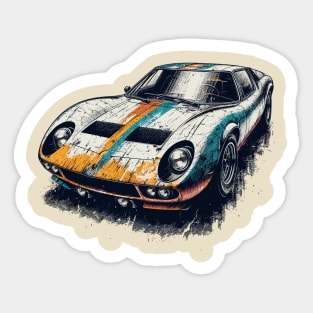 Lamborghini Miura Sticker